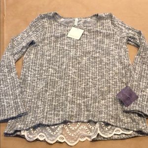 NWT Lace Sweater